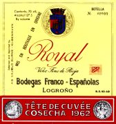 Rioja_FrancoEspanolas_tete de cuvee 1962
